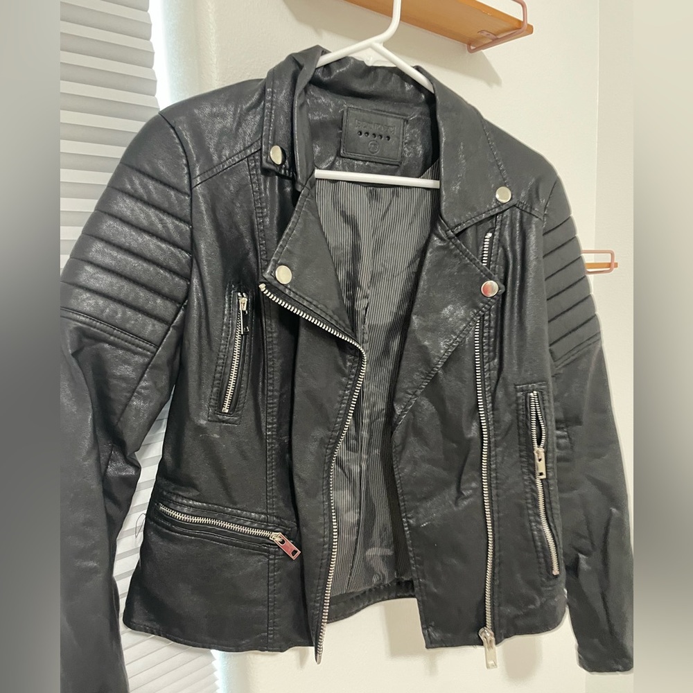 Blank NYC Faux leather jacket